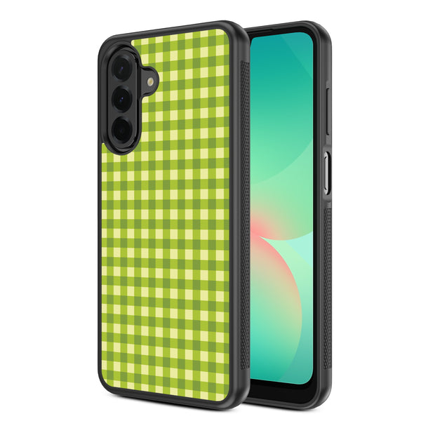 MyBat Design Lab Series Case for Samsung Galaxy A26 5G - Green Gingham - MSA265GCSLESM476-2.jpg