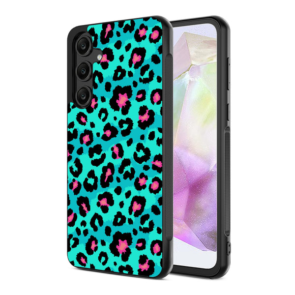 MyBat Design Lab Series Case for Samsung Galaxy A35 5G - Multicolor Leopard - MSA355GCSLESM004-2.jpg