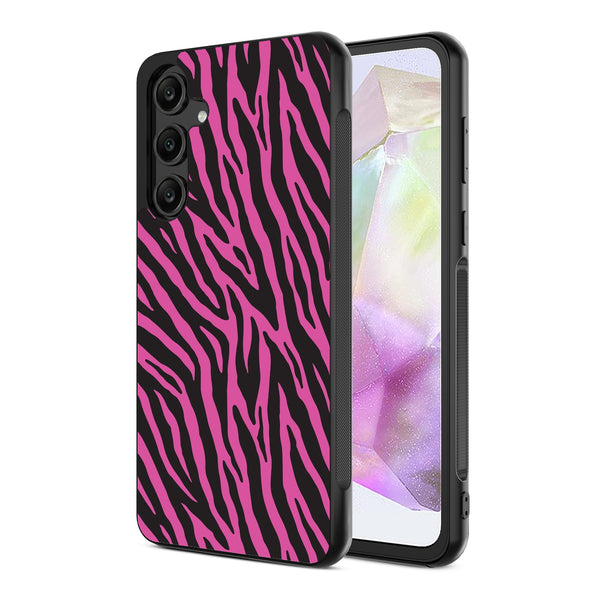 MyBat Design Lab Series Case for Samsung Galaxy A35 5G - Pink Zebra Print - MSA355GCSLESM010-2.jpg
