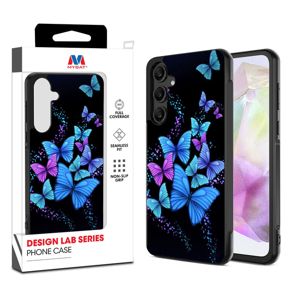 MyBat Design Lab Series Case for Samsung Galaxy A35 5G - Butterfly Night - MSA355GCSLESM021-1.jpg