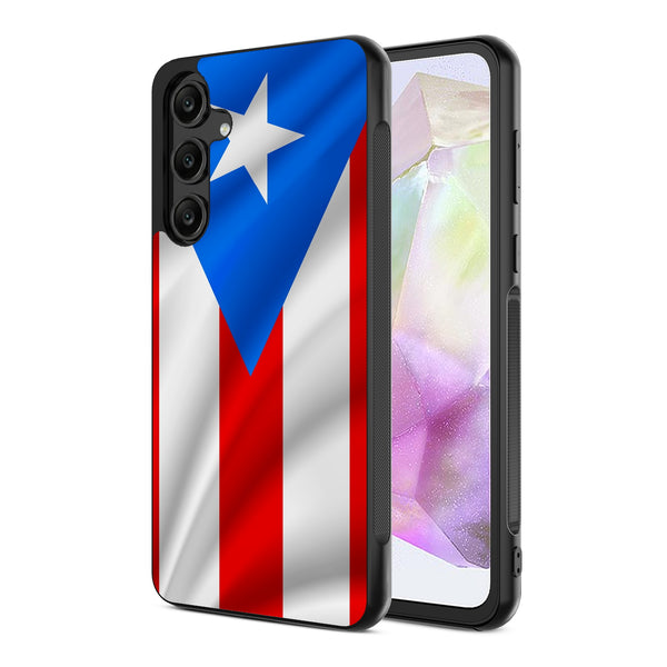 MyBat Design Lab Series Case for Samsung Galaxy A35 5G - Puerto Rican Flag - MSA355GCSLESM029-2.jpg