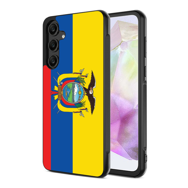 MyBat Design Lab Series Case for Samsung Galaxy A35 5G - Ecuadorean Flag - MSA355GCSLESM030-2.jpg