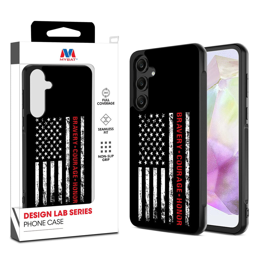MyBat Design Lab Series Case for Samsung Galaxy A35 5G - Firefighter Flag