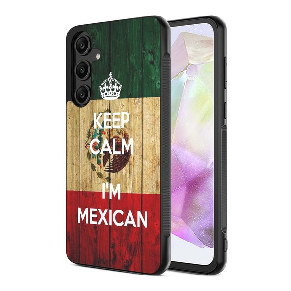 MyBat Design Lab Series Case for Samsung Galaxy A35 5G - Keep Calm, I'm Mexican - MSA355GCSLESM051-2.jpg