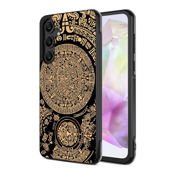MyBat Design Lab Series Case for Samsung Galaxy A35 5G - Mayan Calendar - MSA355GCSLESM052-2.jpg