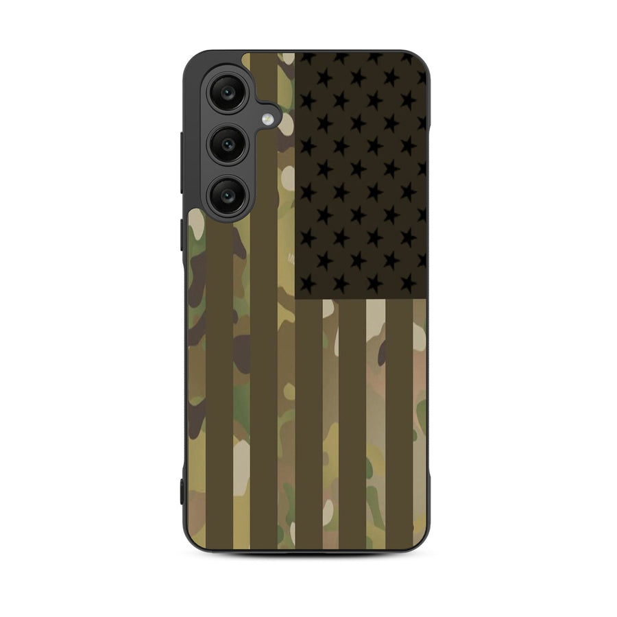 MyBat Design Lab Series Case for Samsung Galaxy A35 5G - Military Camouflage American Flag