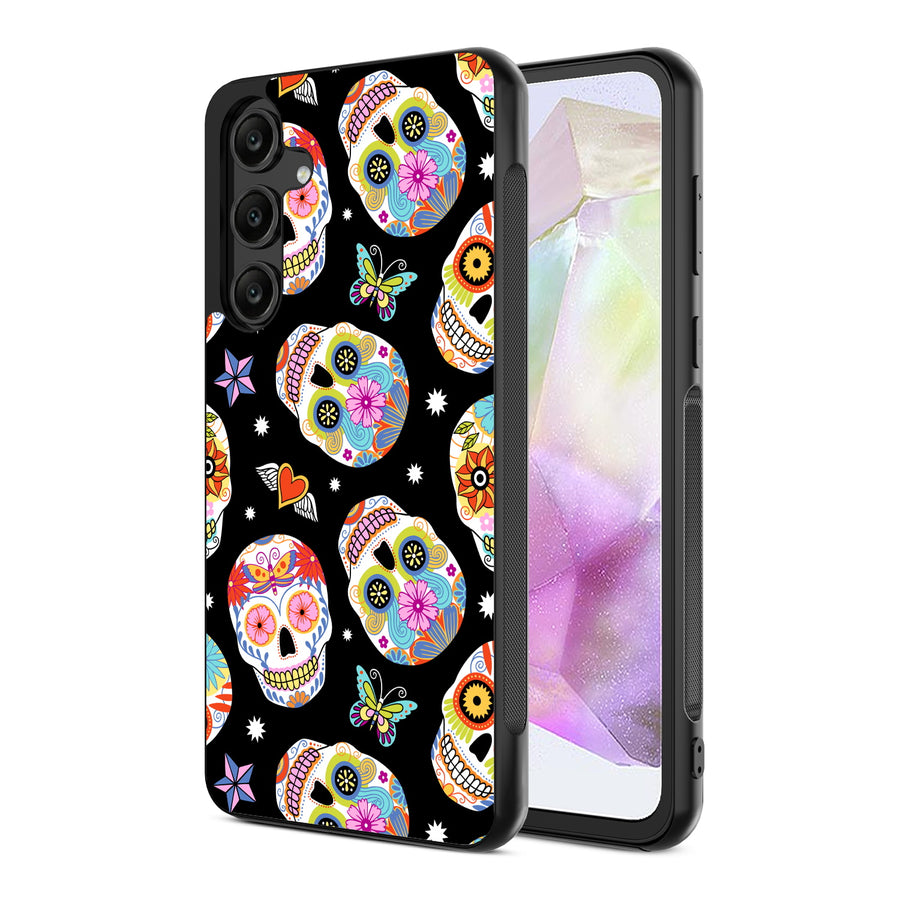 MyBat Design Lab Series Case for Samsung Galaxy A35 5G - Day of the Dead - MSA355GCSLESM056-2.jpg