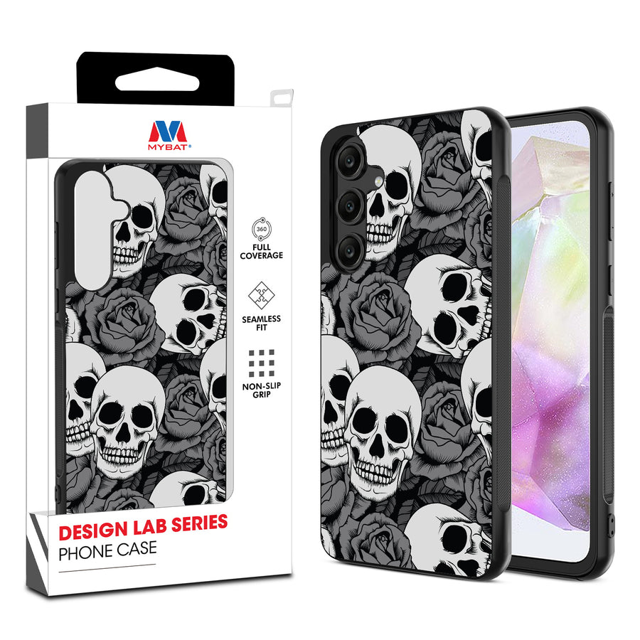 MyBat Design Lab Series Case for Samsung Galaxy A35 5G - Skull Garden - MSA355GCSLESM081-1.jpg