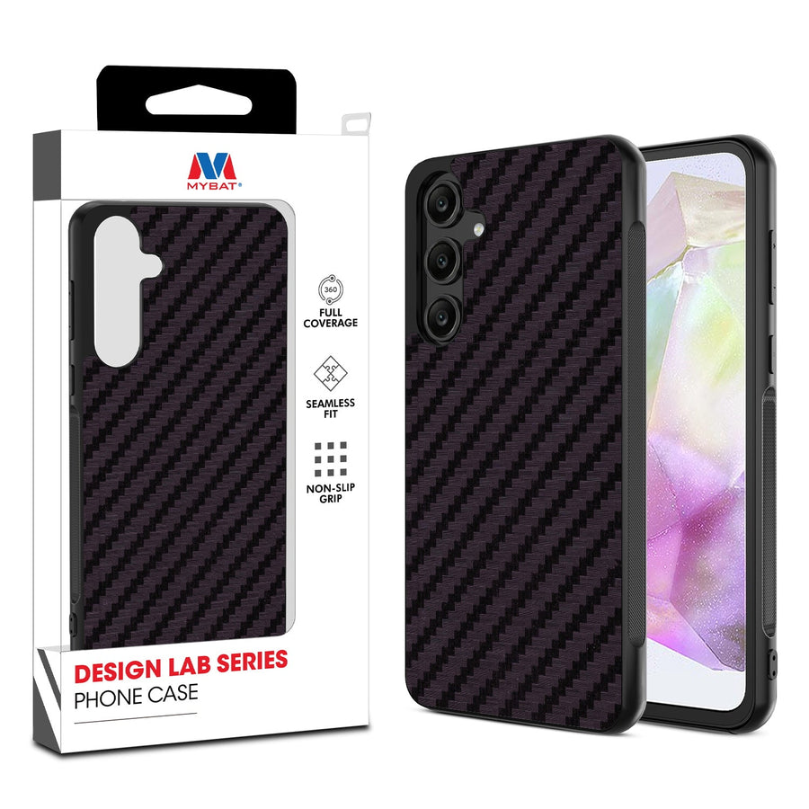 MyBat Design Lab Series Case for Samsung Galaxy A35 5G - Carbon Fiber