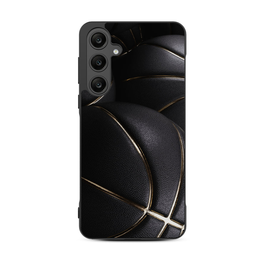 MyBat Design Lab Series Case for Samsung Galaxy A35 5G - Black Basketballs - MSA355GCSLESM090-3.jpg