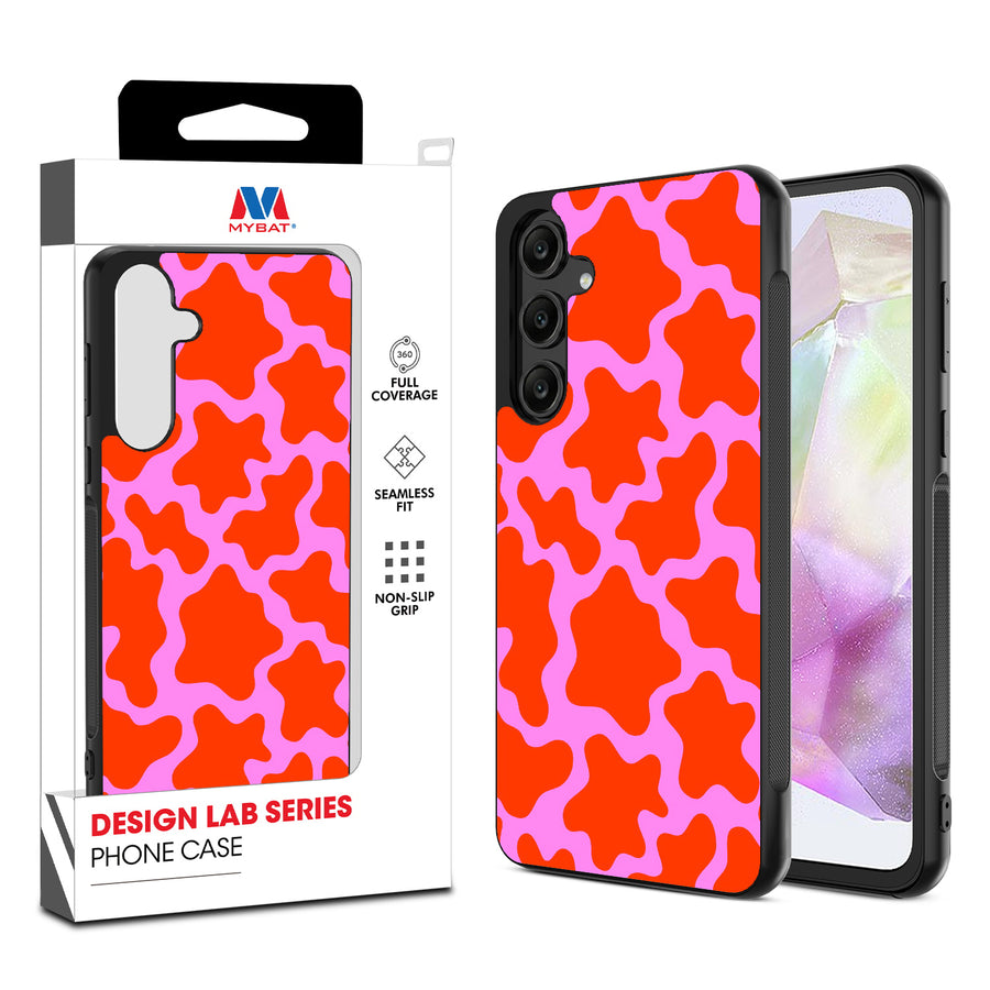 MyBat Design Lab Series Case for Samsung Galaxy A35 5G - Pink Retro Splashes - MSA355GCSLESM094-1.jpg
