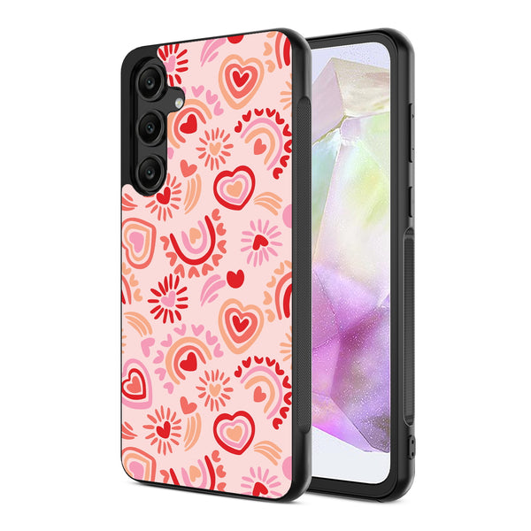 MyBat Design Lab Series Case for Samsung Galaxy A35 5G - Beaming Love - MSA355GCSLESM095-2.jpg