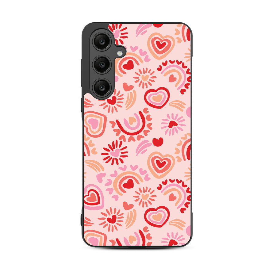 MyBat Design Lab Series Case for Samsung Galaxy A35 5G - Beaming Love - MSA355GCSLESM095-3.jpg