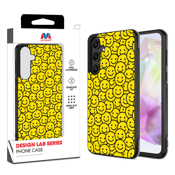 MyBat Design Lab Series Case for Samsung Galaxy A35 5G - Smiley Faces - MSA355GCSLESM097-1.jpg