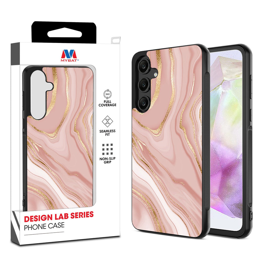 MyBat Design Lab Series Case for Samsung Galaxy A35 5G - Pink Marble