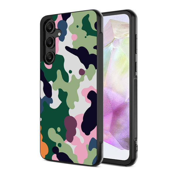 MyBat Design Lab Series Case for Samsung Galaxy A35 5G - Multicolor Camouflage - MSA355GCSLESM121-2.jpg