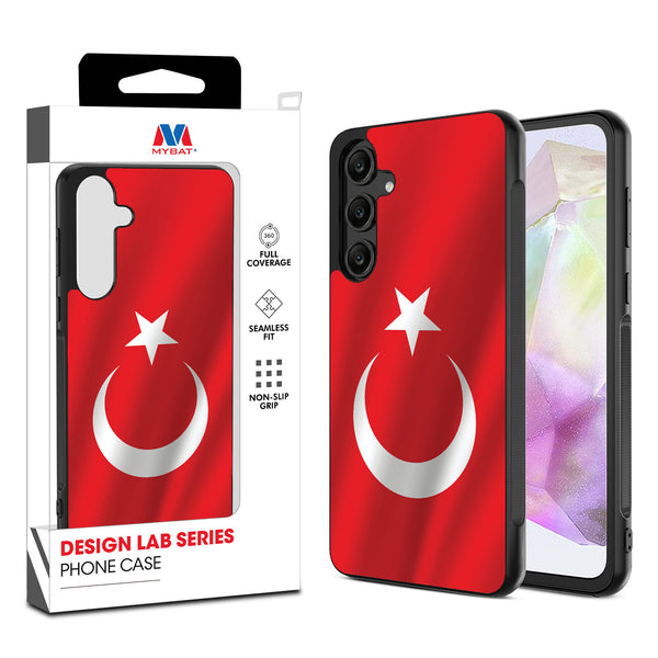 MyBat Design Lab Series Case for Samsung Galaxy A35 5G - Turkey Flag - MSA355GCSLESM161-1.jpg