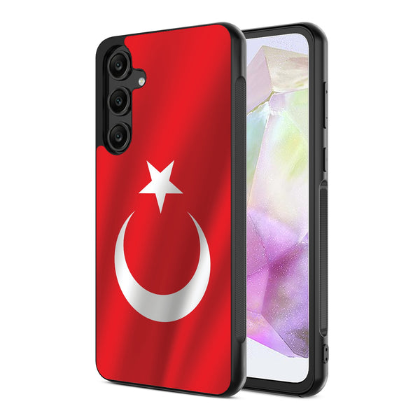 MyBat Design Lab Series Case for Samsung Galaxy A35 5G - Turkey Flag - MSA355GCSLESM161-2.jpg