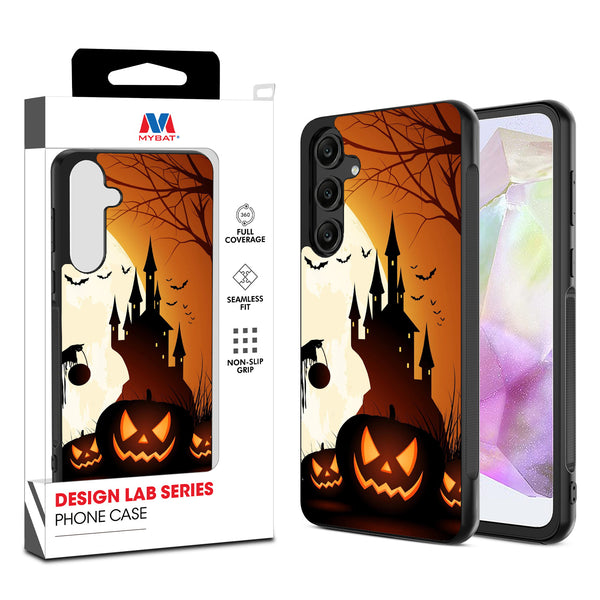 MyBat Design Lab Series Case for Samsung Galaxy A35 5G - Spooky Pumpkin Patch - MSA355GCSLESM163-1.jpg