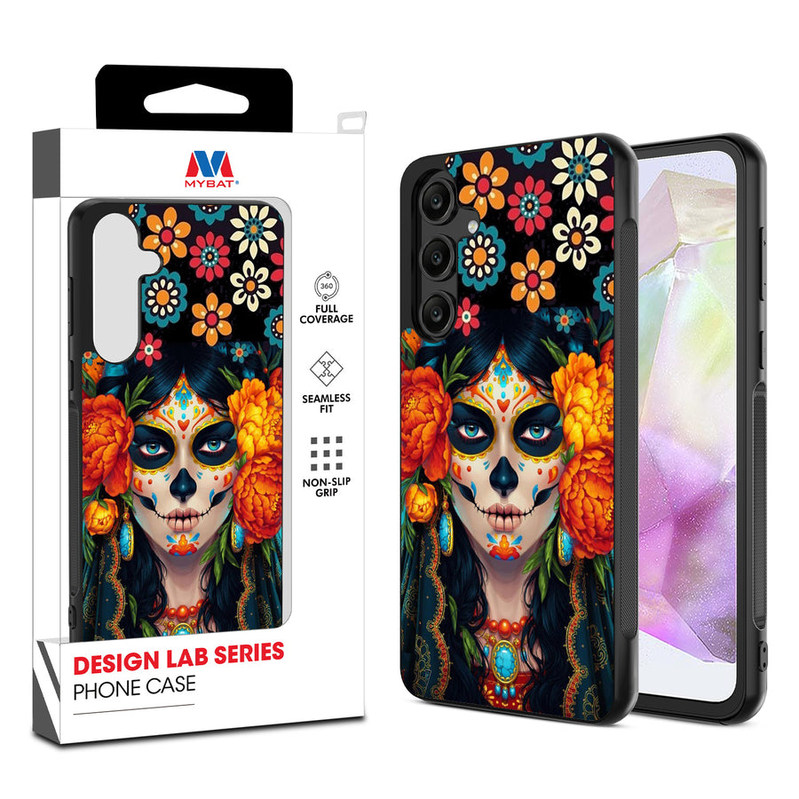MyBat Design Lab Series Case for Samsung Galaxy A35 5G - Dia De Los Muertos - MSA355GCSLESM167-1.jpg
