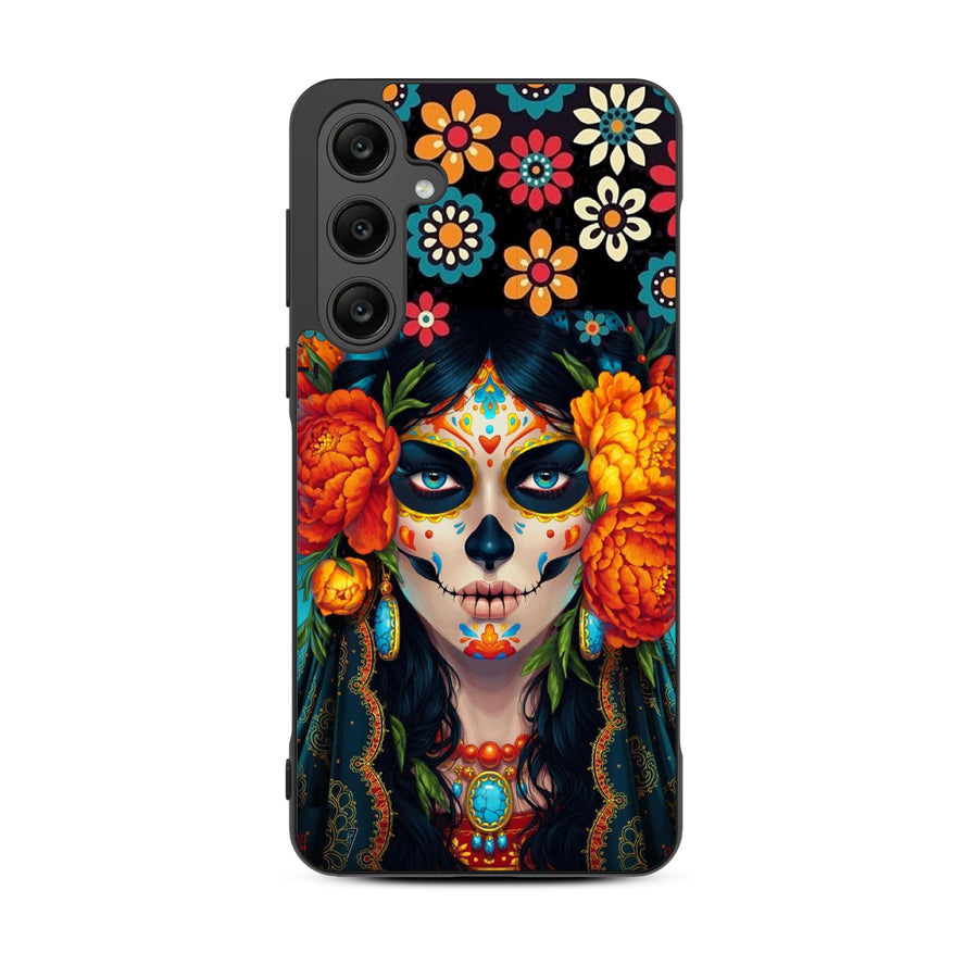 MyBat Design Lab Series Case for Samsung Galaxy A35 5G - Dia De Los Muertos - MSA355GCSLESM167-3.jpg