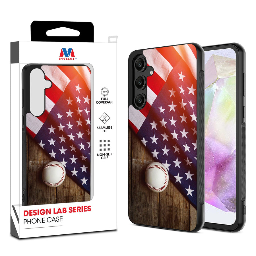 MyBat Design Lab Series Case for Samsung Galaxy A35 5G - Patriotic Pitch