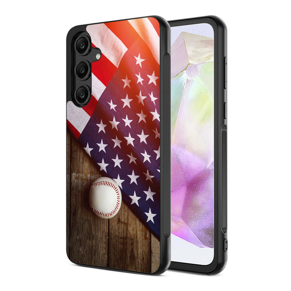 MyBat Design Lab Series Case for Samsung Galaxy A35 5G - Patriotic Pitch - MSA355GCSLESM172-2.jpg