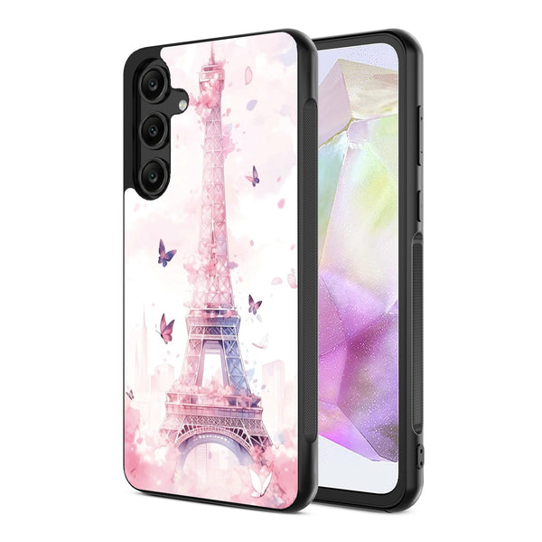 MyBat Design Lab Series Case for Samsung Galaxy A35 5G - Parisian Butterflies - MSA355GCSLESM182-2.jpg