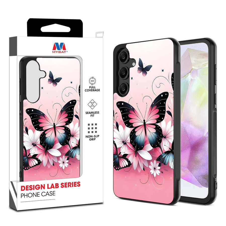 MyBat Design Lab Series Case for Samsung Galaxy A35 5G - Butterfly Bouquet