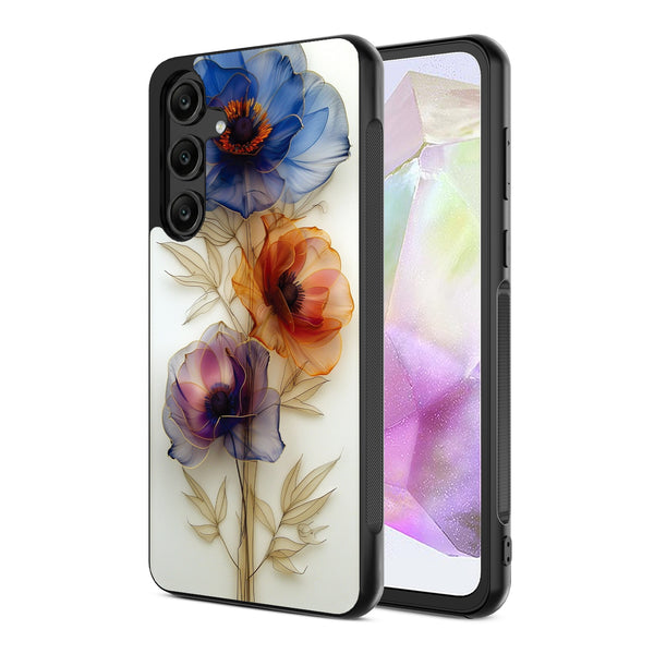 MyBat Design Lab Series Case for Samsung Galaxy A35 5G - Pressed Flowers - MSA355GCSLESM185-2.jpg