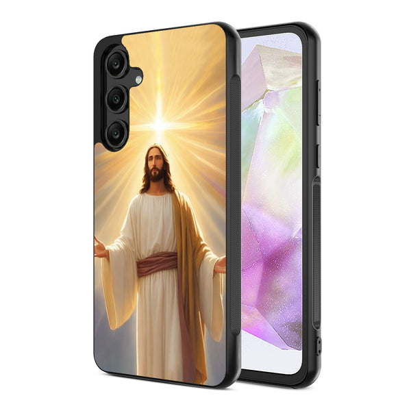 MyBat Design Lab Series Case for Samsung Galaxy A35 5G - Christ the Light - MSA355GCSLESM196-2.jpg
