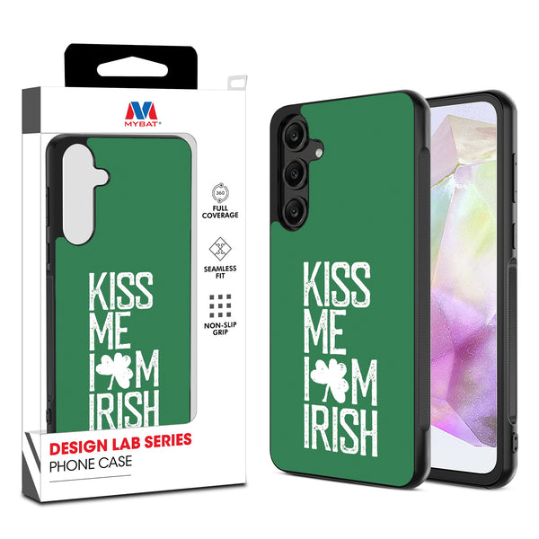 MyBat Design Lab Series Case for Samsung Galaxy A35 5G - Kiss Me I'm Irish - MSA355GCSLESM465-1.jpg