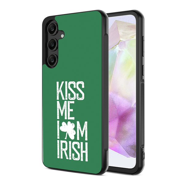 MyBat Design Lab Series Case for Samsung Galaxy A35 5G - Kiss Me I'm Irish - MSA355GCSLESM465-2.jpg