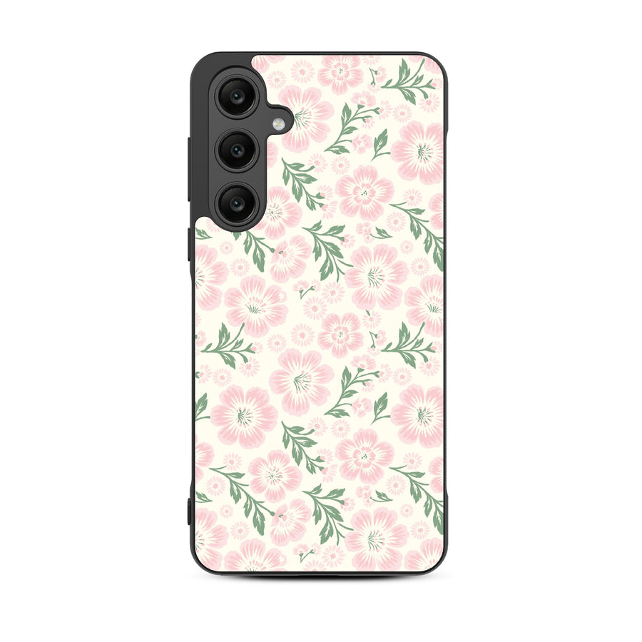 MyBat Design Lab Series Case for Samsung Galaxy A35 5G - Pink Posies - MSA355GCSLESM473-3.jpg