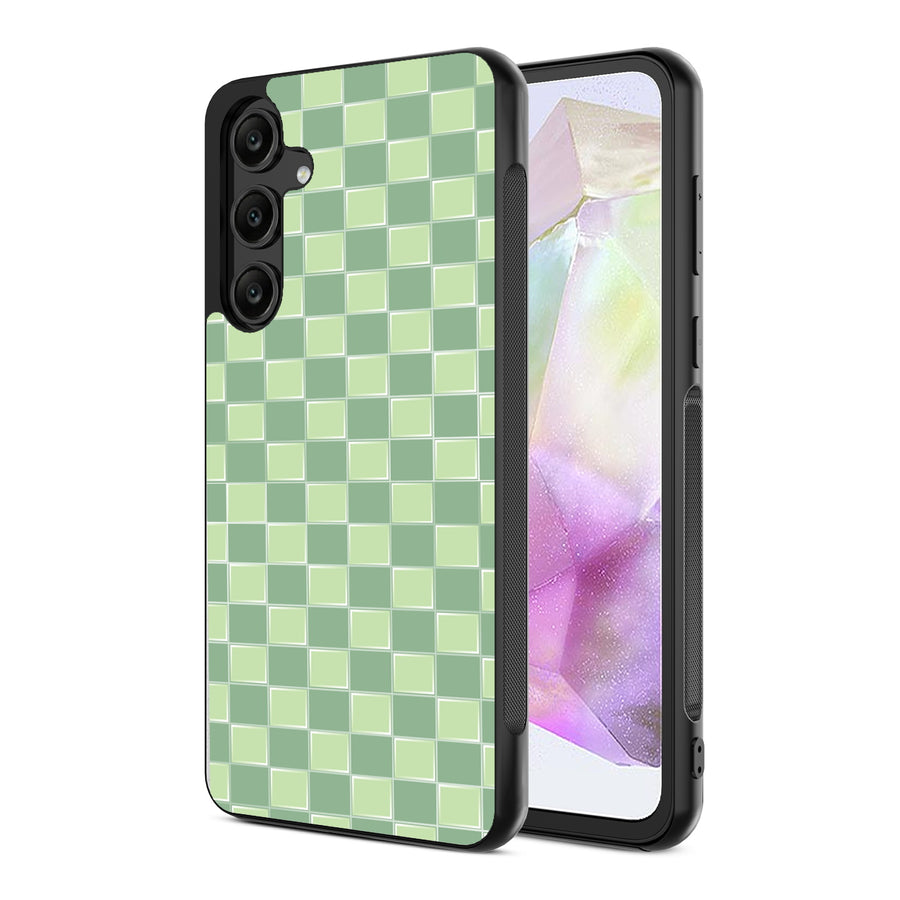 MyBat Design Lab Series Case for Samsung Galaxy A35 5G - Matcha Check - MSA355GCSLESM482-2.jpg