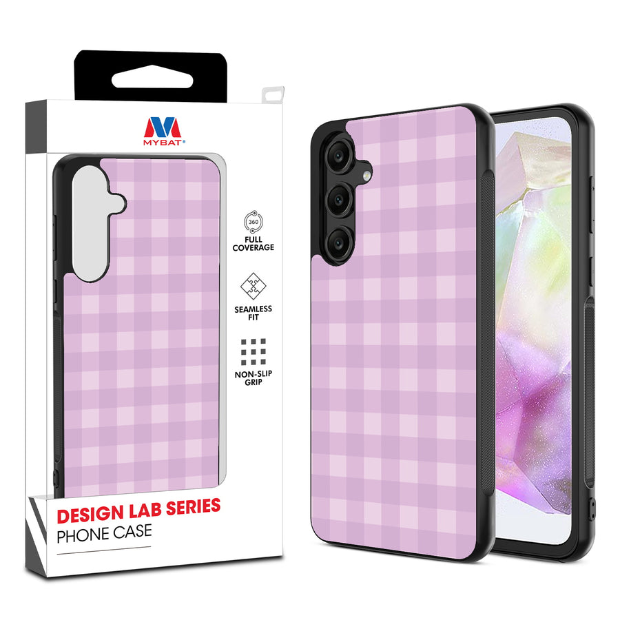 MyBat Design Lab Series Case for Samsung Galaxy A35 5G - Purple Plaid - MSA355GCSLESM483-1.jpg