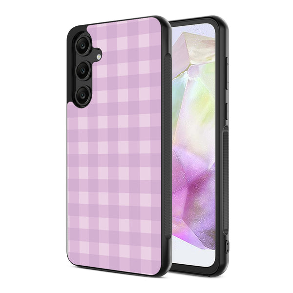 MyBat Design Lab Series Case for Samsung Galaxy A35 5G - Purple Plaid - MSA355GCSLESM483-2.jpg
