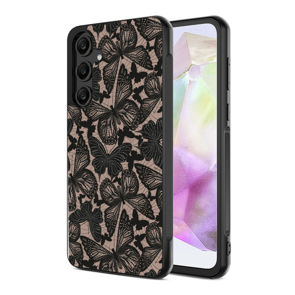 MyBat Design Lab Series Case for Samsung Galaxy A35 5G - Midnight Monarch - MSA355GCSLESM488-2.jpg