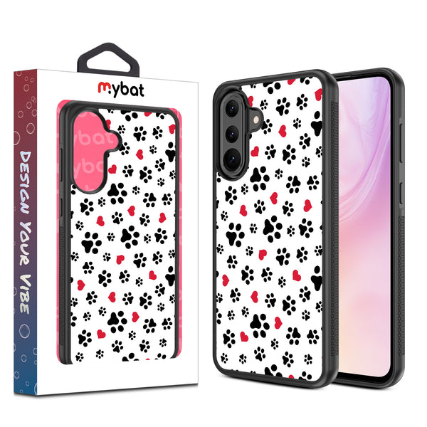 MyBat Design Lab Series Case for Samsung Galaxy A36 5G - Paw Prints and Hearts - MSA365GCSLESM001-1.jpg