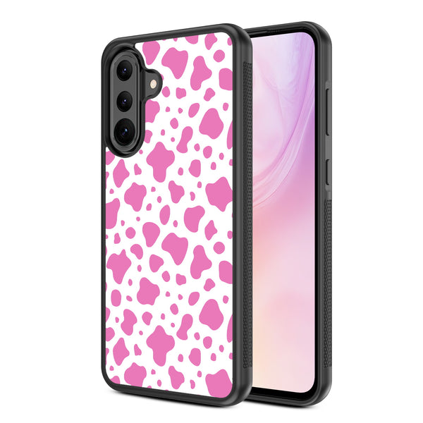 MyBat Design Lab Series Case for Samsung Galaxy A36 5G - Pink Cow Print - MSA365GCSLESM015-2.jpg