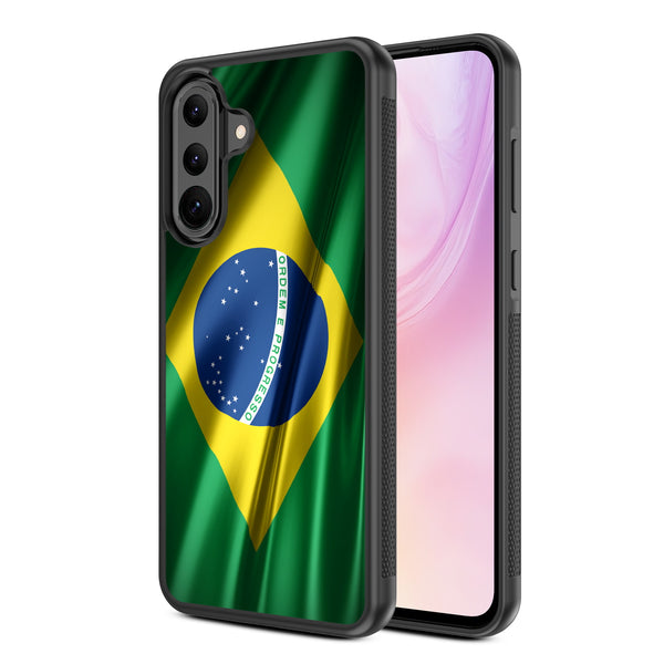 MyBat Design Lab Series Case for Samsung Galaxy A36 5G - Brazilian Flag - MSA365GCSLESM038-2.jpg