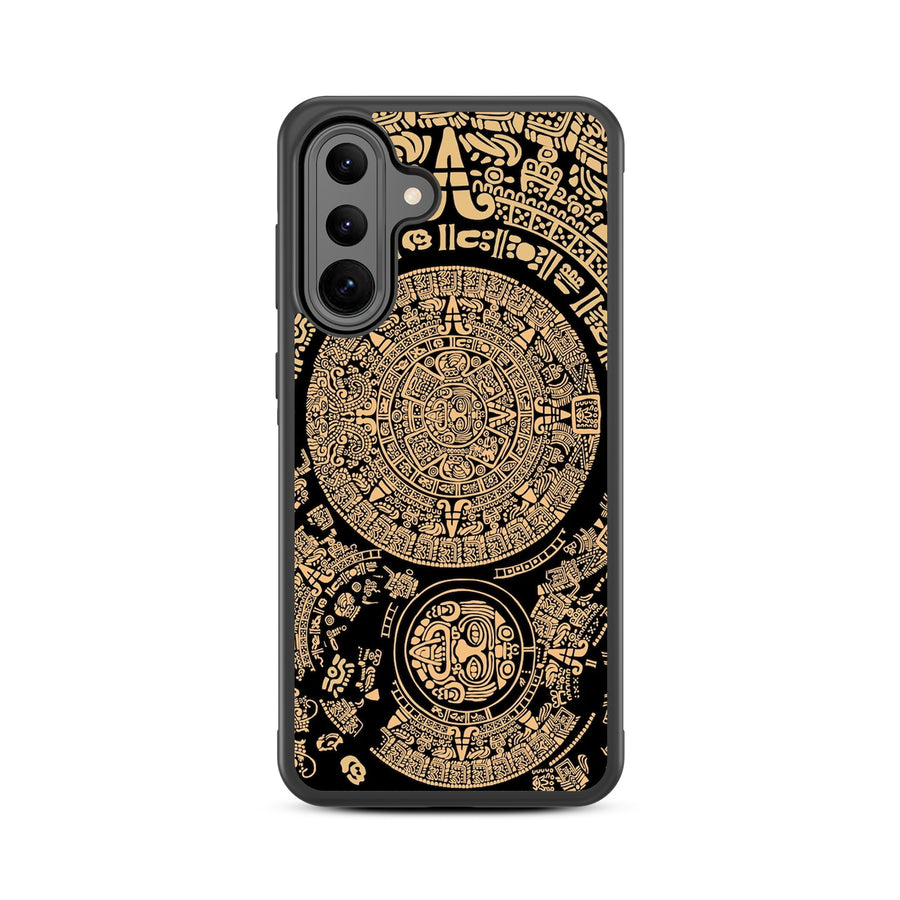 MyBat Design Lab Series Case for Samsung Galaxy A36 5G - Mayan Calendar - MSA365GCSLESM052-3.jpg