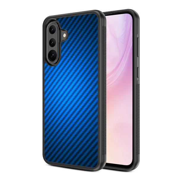 MyBat Design Lab Series Case for Samsung Galaxy A36 5G - Blue Carbon Fiber - MSA365GCSLESM084-2.jpg