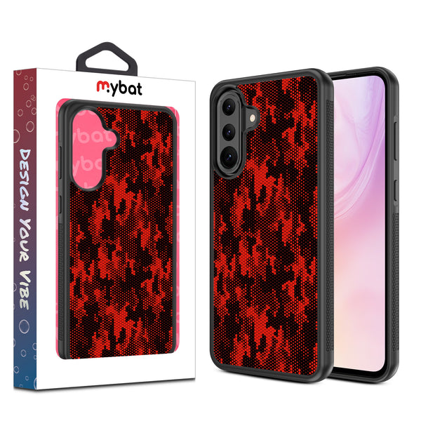 MyBat Design Lab Series Case for Samsung Galaxy A36 5G - Red Digital Camouflage - MSA365GCSLESM086-1.jpg