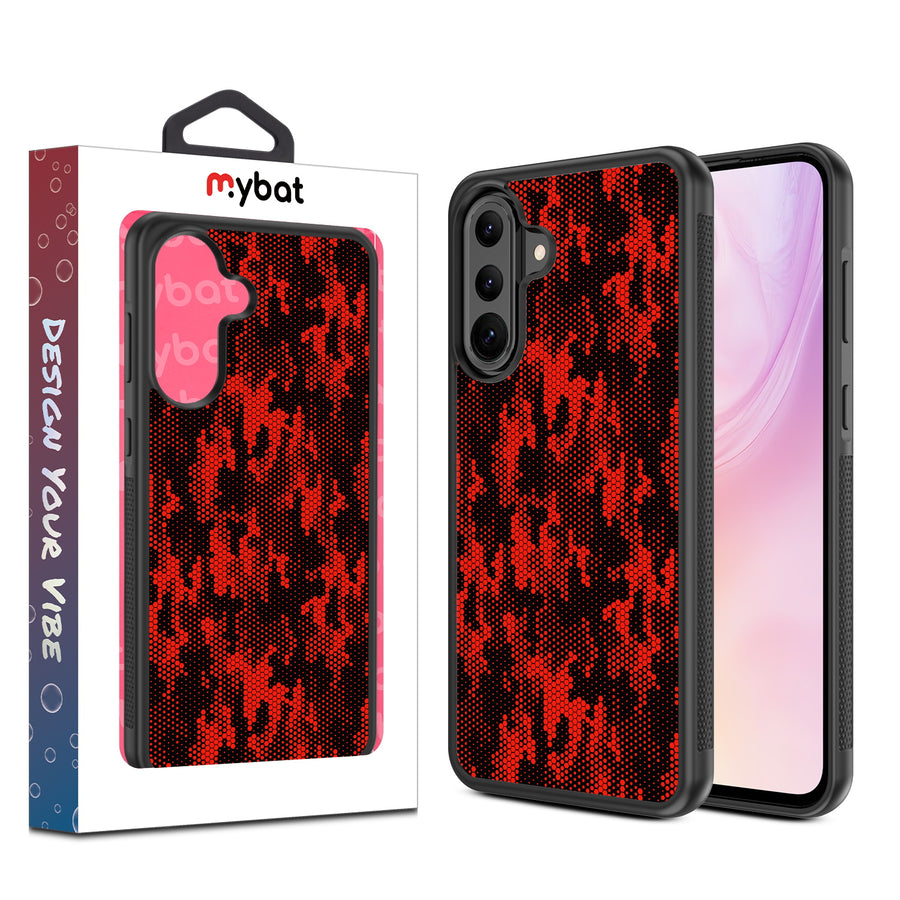 MyBat Design Lab Series Case for Samsung Galaxy A36 5G - Red Digital Camouflage - MSA365GCSLESM086-1.jpg