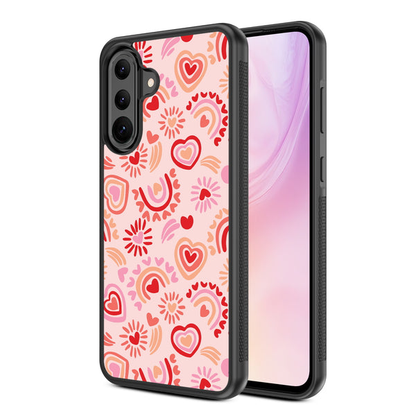 MyBat Design Lab Series Case for Samsung Galaxy A36 5G - Beaming Love - MSA365GCSLESM095-2.jpg