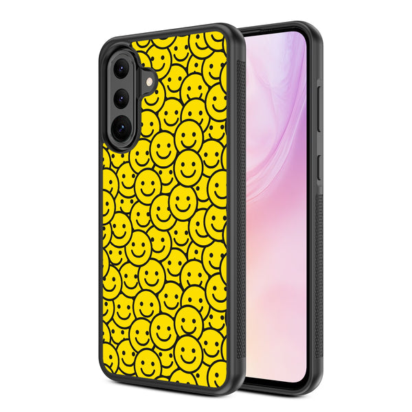 MyBat Design Lab Series Case for Samsung Galaxy A36 5G - Smiley Faces - MSA365GCSLESM097-2.jpg