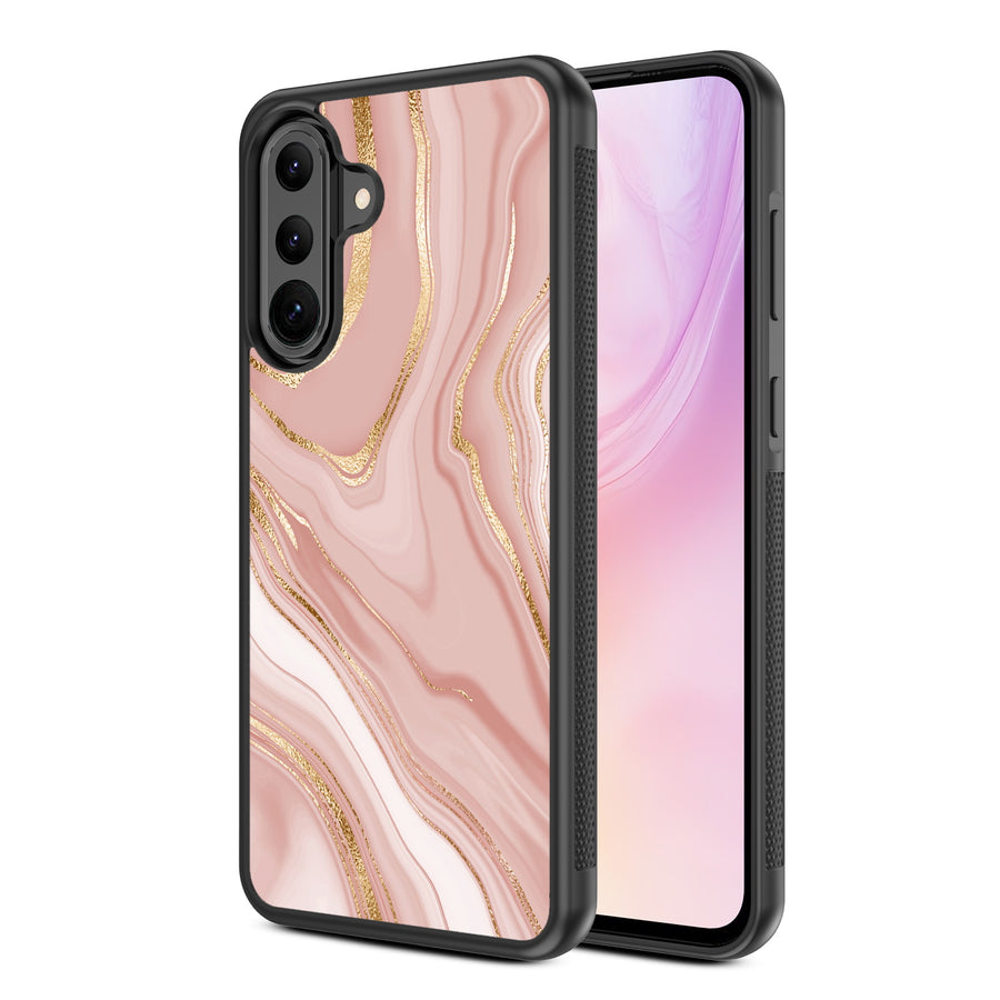 MyBat Design Lab Series Case for Samsung Galaxy A36 5G - Pink Marble - MSA365GCSLESM107-2.jpg