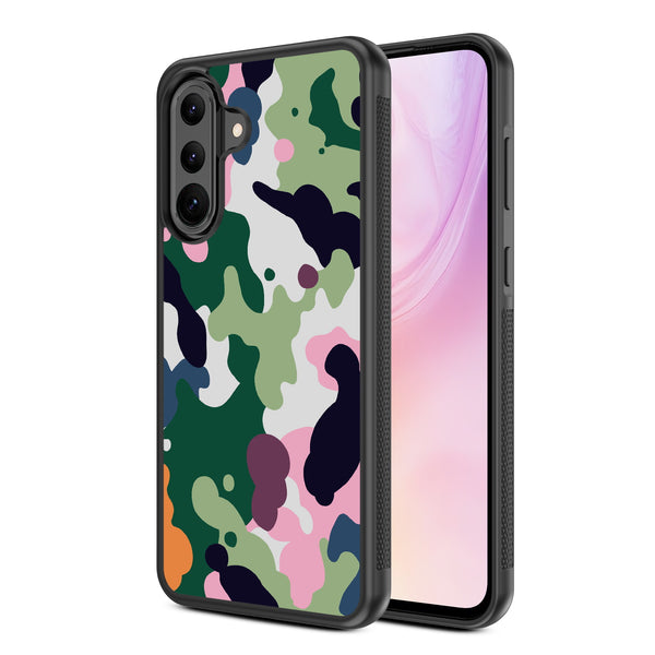 MyBat Design Lab Series Case for Samsung Galaxy A36 5G - Multicolor Camouflage - MSA365GCSLESM121-2.jpg