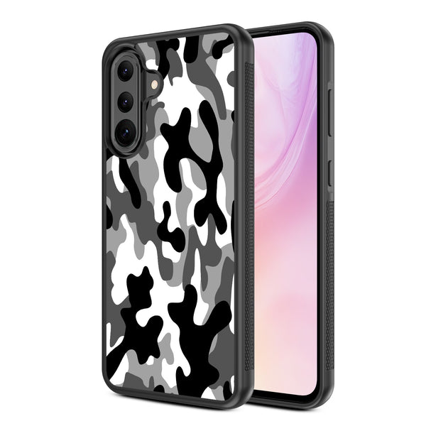 MyBat Design Lab Series Case for Samsung Galaxy A36 5G - Black & White Camouflage - MSA365GCSLESM122-2.jpg